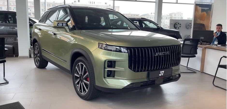 Тест драйв Jaecoo J7: лучший Chery или планшет на колесиках?